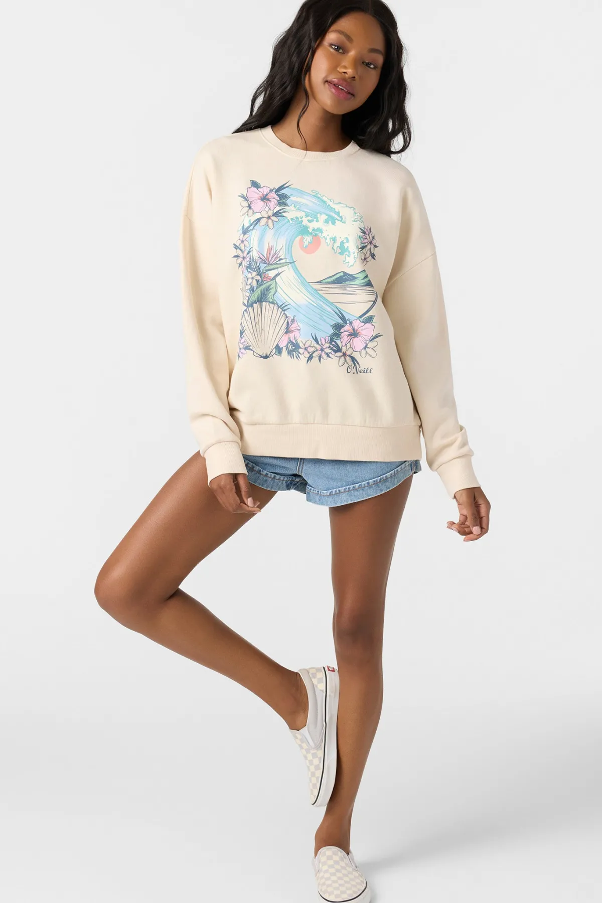Sweaters, Hoodies & Fleece^O'Neill Solis Crew Crew Neck Fleece - | tapioca