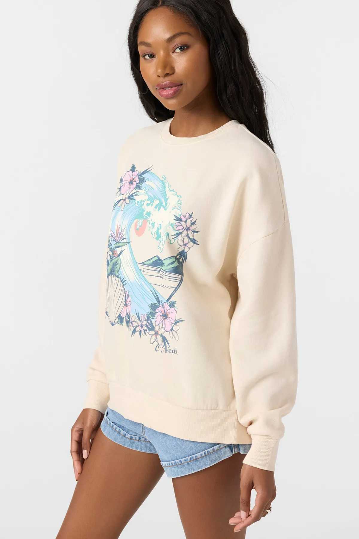 Sweaters, Hoodies & Fleece^O'Neill Solis Crew Crew Neck Fleece - | tapioca