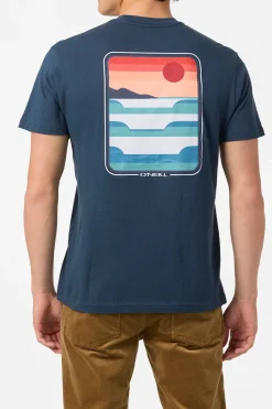 Tees & Tanks^O'Neill Stacked Standard Fit Tee - | new navy