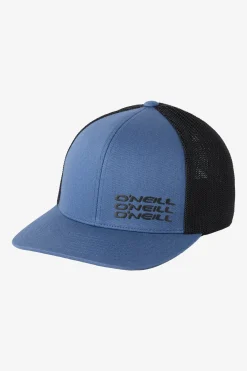 Hats & Beanies^O'Neill Stacked Stretch Fit Fitted Hat - Captain's Blue |