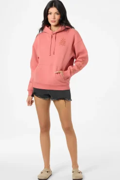 Sweaters, Hoodies & Fleece^O'Neill Stamp Relaxed Hoodie Pullover Fleece - | canyon rose