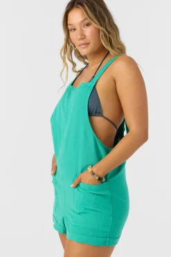 Jumpsuits & Rompers^O'Neill Summerlin Romper - | peacock green