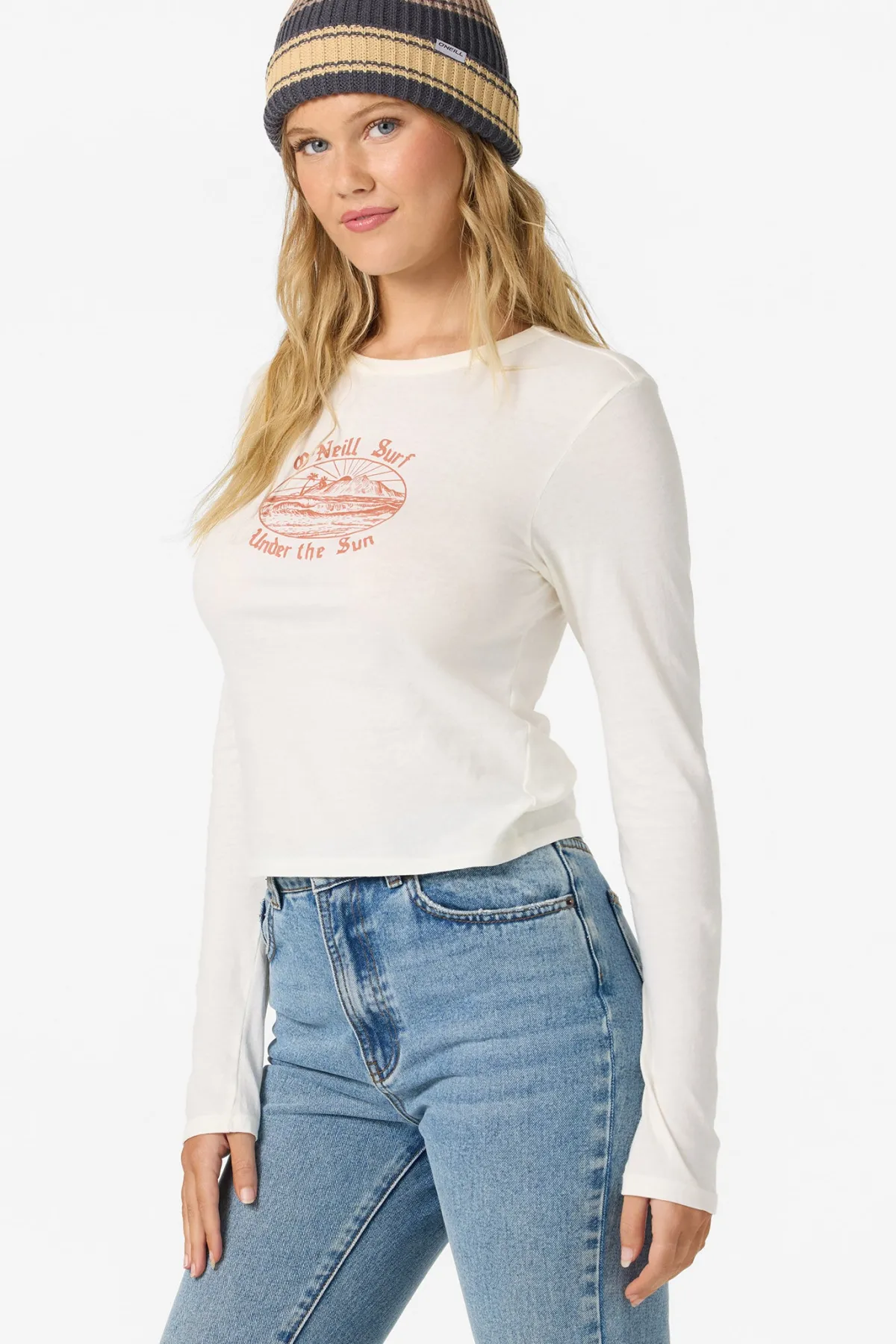 Graphic Tees & Tanks^O'Neill Sunny Coast Long Sleeve Tee - | winter white