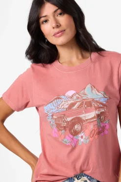 Graphic Tees & Tanks^O'Neill Sunset Crossing Tee - | desert sand