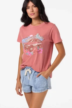 Graphic Tees & Tanks^O'Neill Sunset Crossing Tee - | desert sand