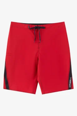Performance|New Arrivals^O'Neill Superfreak Solid 21" Boardshorts red