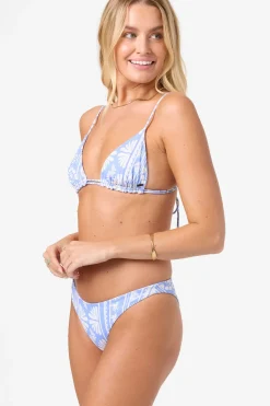 New Arrivals^O'Neill Surf Abstract Flamenco Revo Cheeky Bottoms azurine