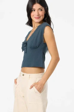 New Arrivals|Tops^O'Neill Tamilyn Short Sleeve Top - | slate