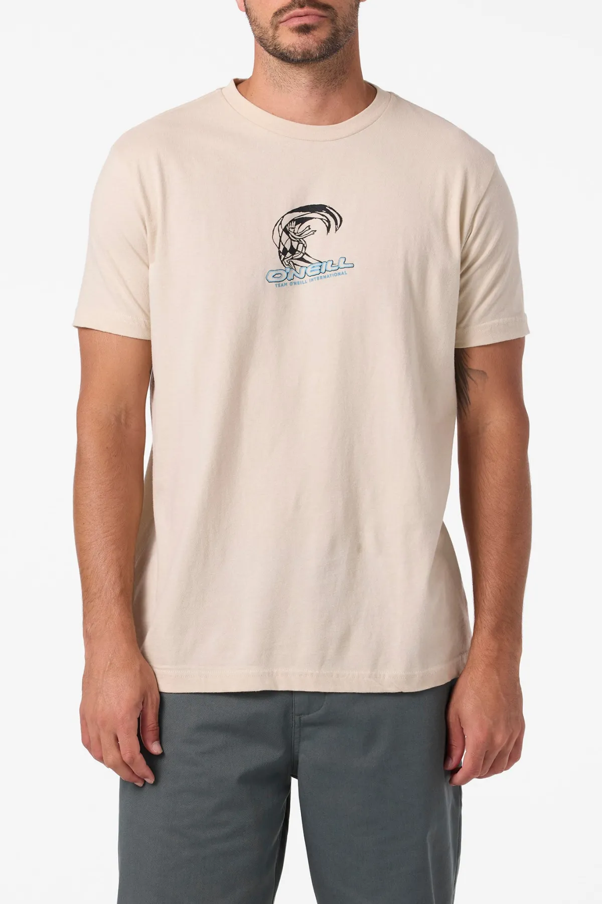Tees & Tanks^O'Neill Team Spike Standard Fit Tee - | lt khaki