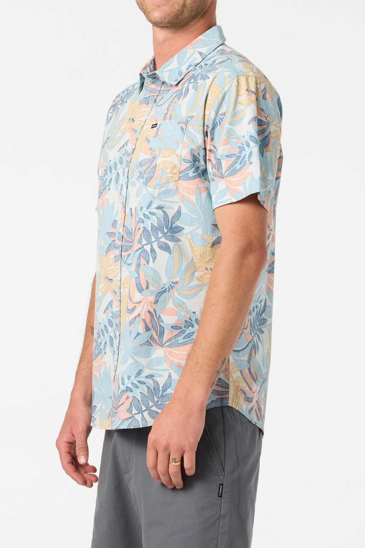 New Arrivals^O'Neill Terrace Standard Fit Shirt baby blue