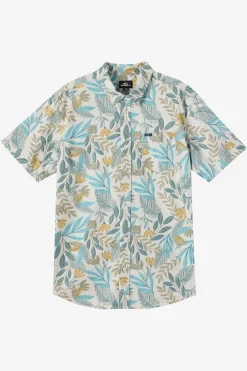 Shirts & Flannels^O'Neill Terrace Standard Standard Fit Shirt - | lt khaki