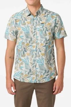 Shirts & Flannels^O'Neill Terrace Standard Standard Fit Shirt - | lt khaki