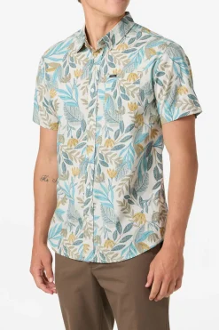 Shirts & Flannels^O'Neill Terrace Standard Standard Fit Shirt - | lt khaki