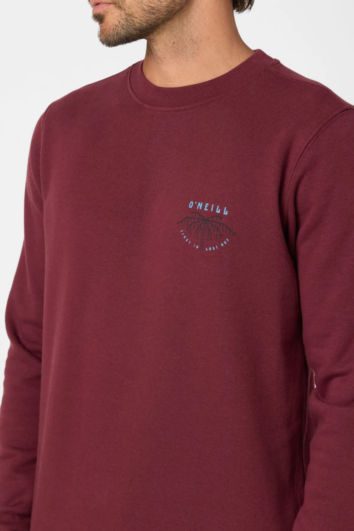 Hoodies & Fleece^O'Neill Timeout Crew Crew Neck Fleece - | burgundy