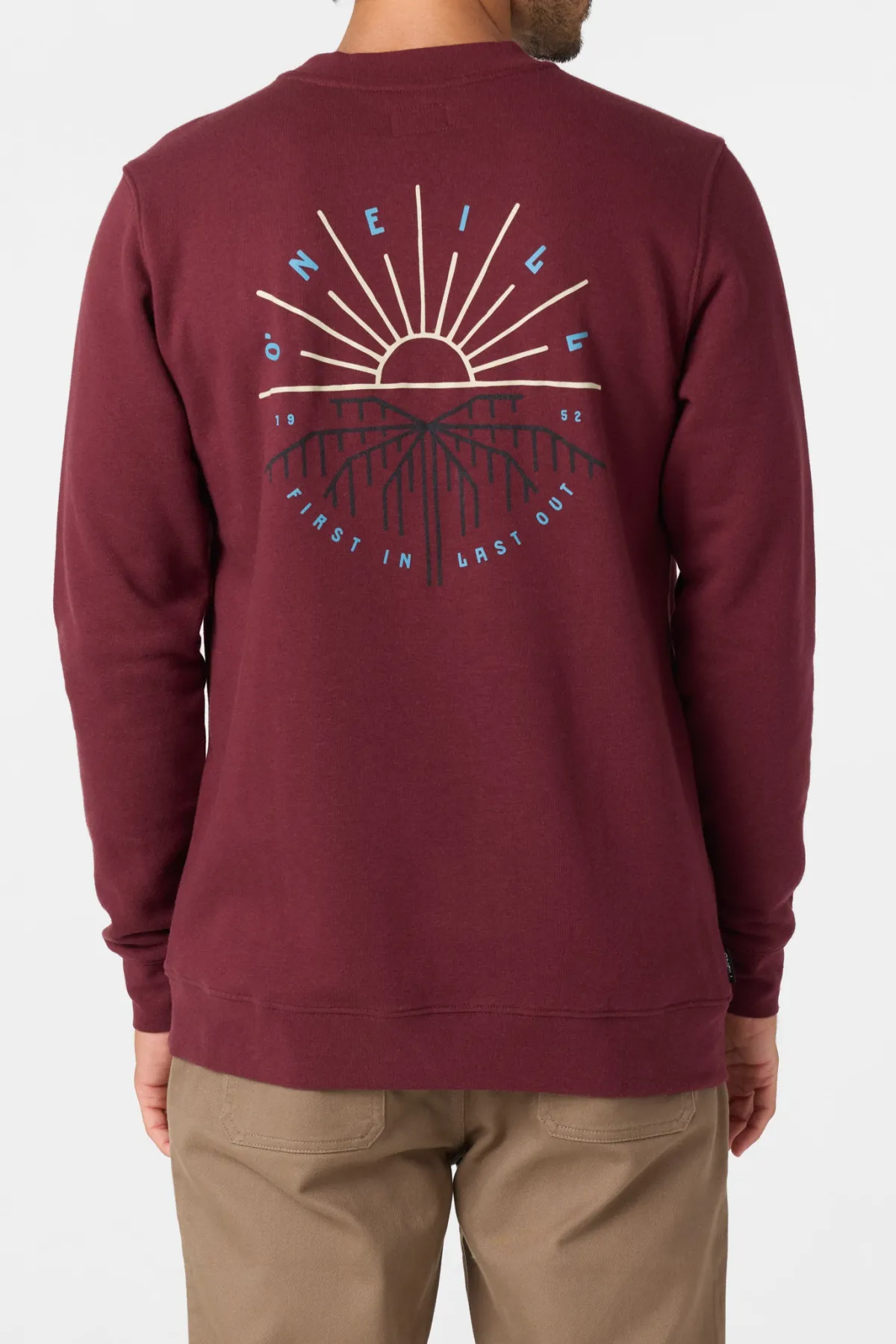 Hoodies & Fleece^O'Neill Timeout Crew Crew Neck Fleece - | burgundy