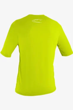 Uv-Sun-Protection Rash Guards|Uv-Sun-Protection Rash Guards^O'Neill Toddler Basic Skins 50+ Sun Shirt - | lime