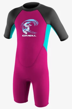 Spring Suits|Spring Suits^O'Neill Toddler Reactor-2 2MM Back Zip Spring - | bry/aqua