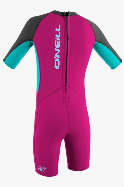 Spring Suits|Spring Suits^O'Neill Toddler Reactor-2 2MM Back Zip Spring - | bry/aqua
