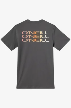 New Arrivals|Tees & Tanks^O'Neill Triple Stack Classic Tee Standard Fit Tee - | dark shadow