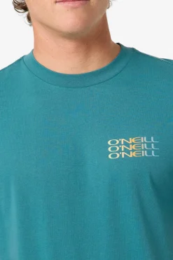 Tees & Tanks^O'Neill Triple Stack Classic Tee Standard Fit Tee - | hydro