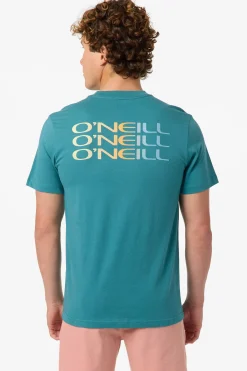 Tees & Tanks^O'Neill Triple Stack Classic Tee Standard Fit Tee - | hydro