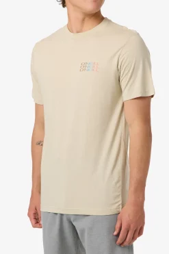 New Arrivals|Tees & Tanks^O'Neill Triple Stack Classic Tee Standard Fit Tee - | lt khaki
