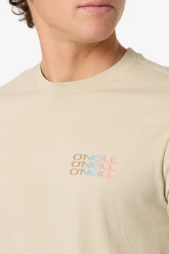 New Arrivals|Tees & Tanks^O'Neill Triple Stack Classic Tee Standard Fit Tee - | lt khaki