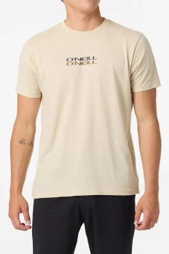 Tees & Tanks^O'Neill Triple Stack Standard Fit Tee - | lt khaki
