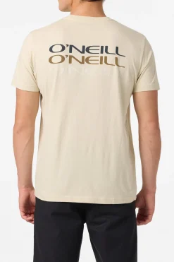Tees & Tanks^O'Neill Triple Stack Standard Fit Tee - | lt khaki