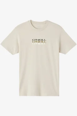 Tees & Tanks^O'Neill Triple Stack Standard Fit Tee - | lt khaki