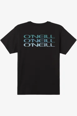 Tees & Tanks^O'Neill Triple Stack Standard Fit Tee - | black