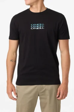 Tees & Tanks^O'Neill Triple Stack Standard Fit Tee - | black