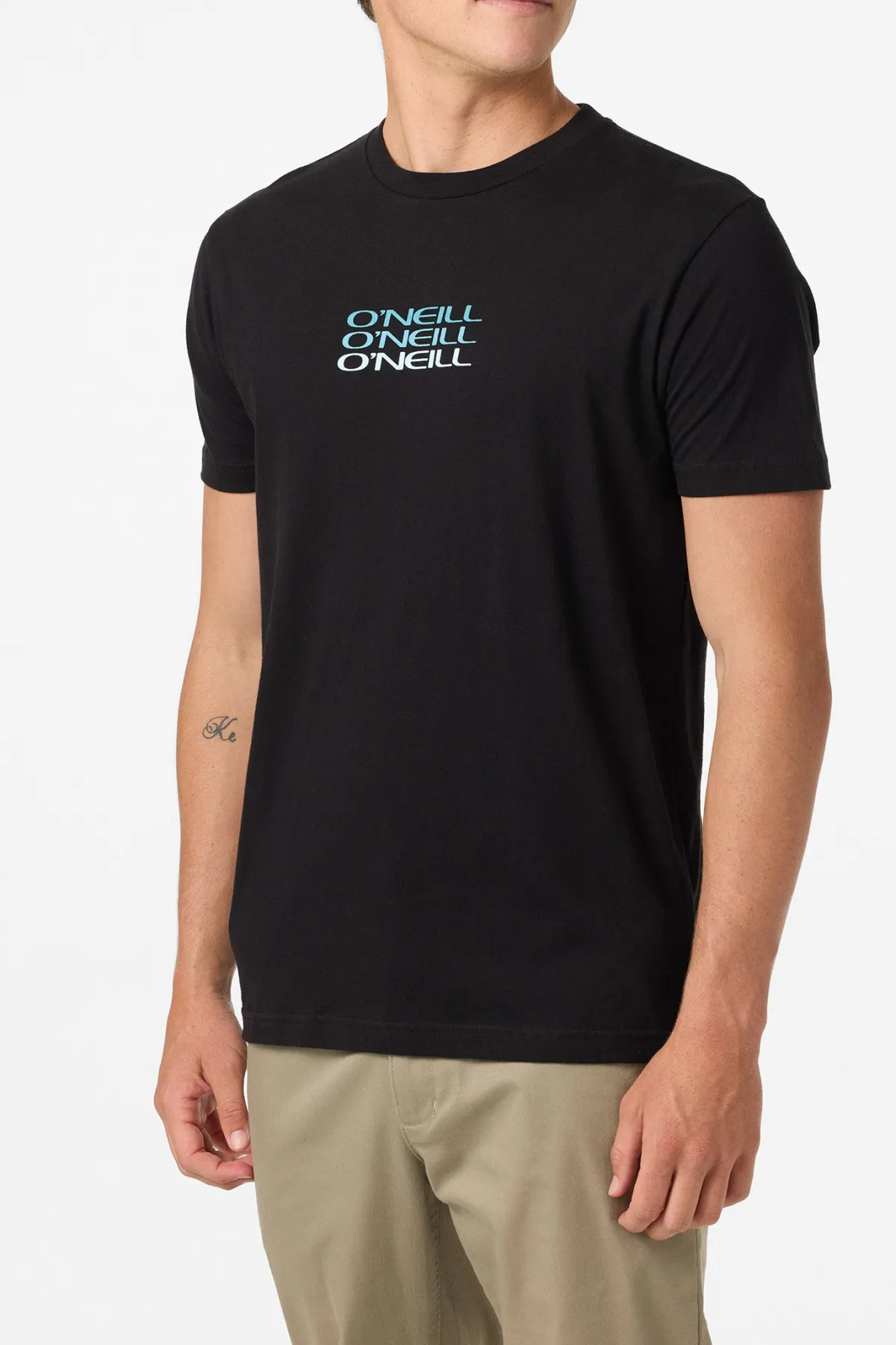 Tees & Tanks^O'Neill Triple Stack Standard Fit Tee - | black