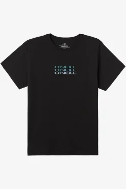 Tees & Tanks^O'Neill Triple Stack Standard Fit Tee - | black