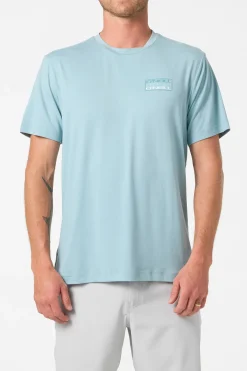 New Arrivals|Tees & Tanks^O'Neill Triple Stack Upf Tee - | stone blue