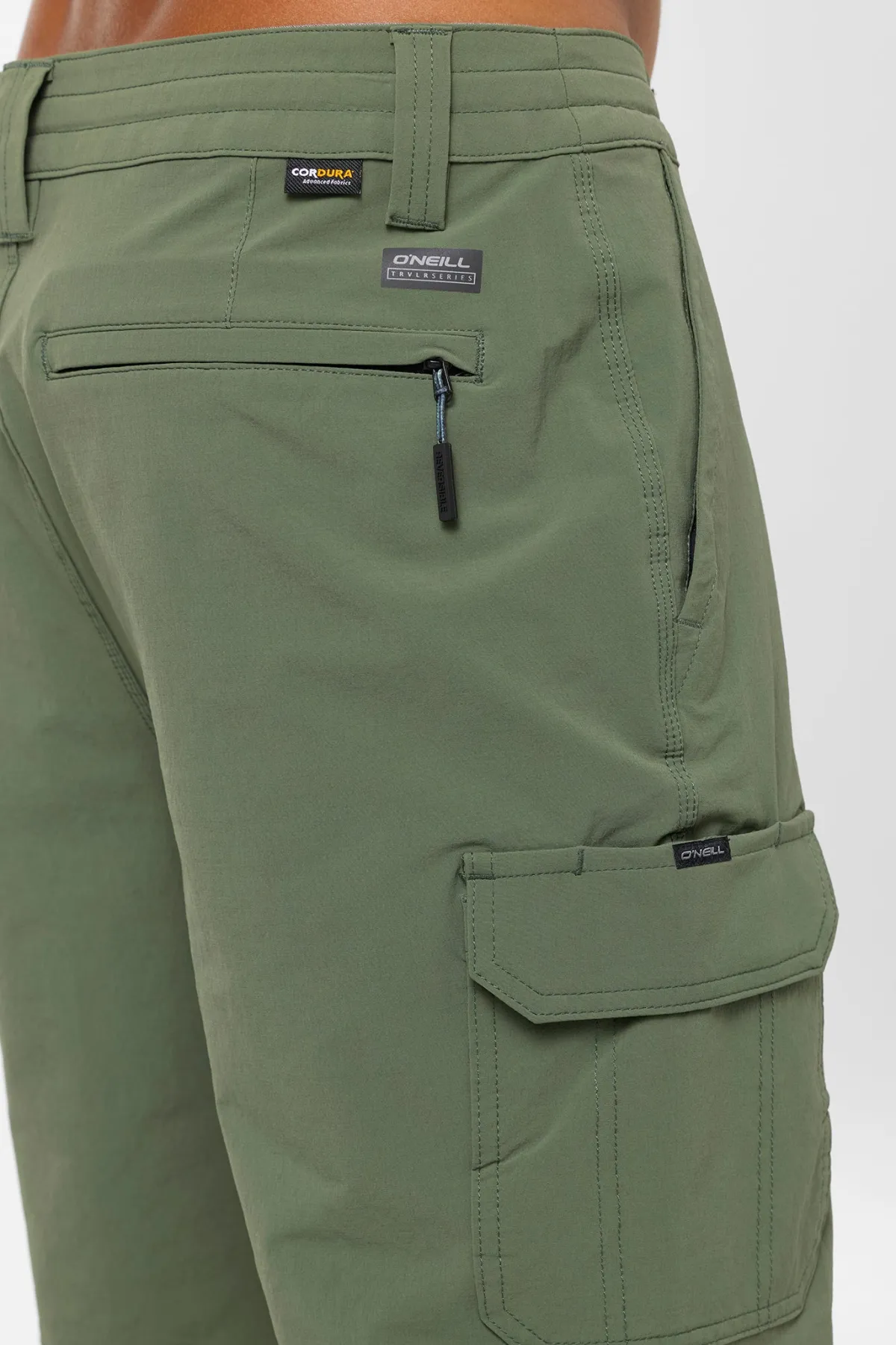 Shorts^O'Neill TRVLR Cargo 20" Hybrid Shorts - | dark olive
