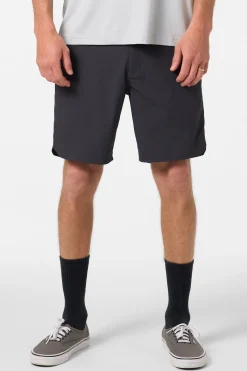 Trvlr Series|New Arrivals^O'Neill TRVLR Halfback 18" Hybrid Shorts phantom