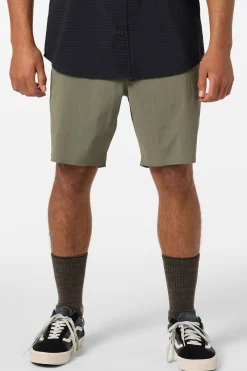 Trvlr Series^O'Neill TRVLR Halfback Hybrid 18"'' Hybrid Shorts - | dark olive