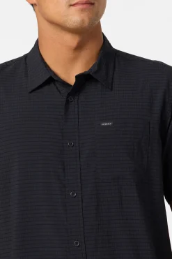 Trvlr Series^O'Neill TRVLR Perforated Standard Woven Shirt Standard Fit Shirt - | black