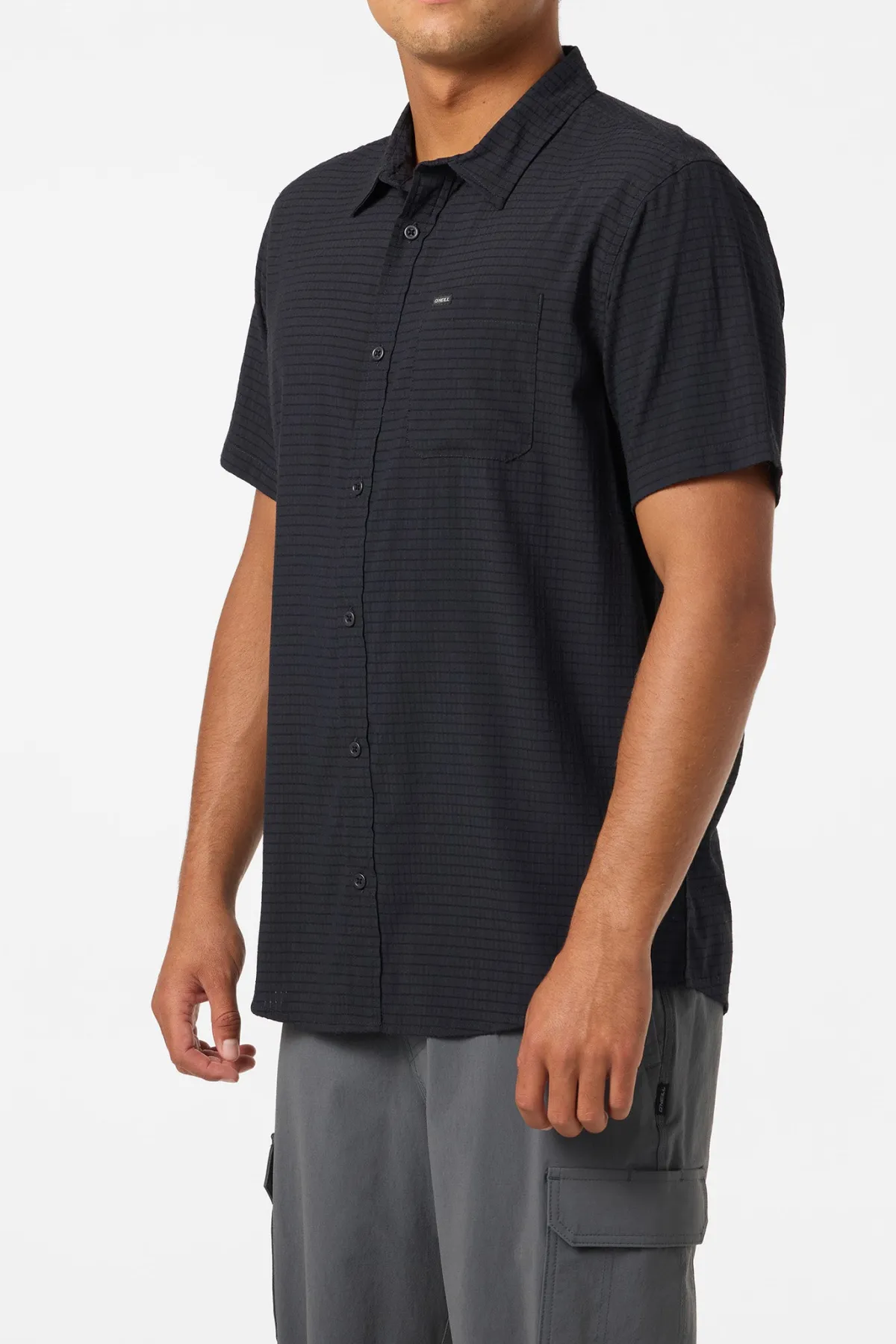 New Arrivals^O'Neill TRVLR Perforated Standard Fit Shirt black