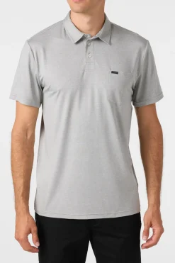 Shirts & Flannels^O'Neill TRVLR Upf Polo Standard Fit Polo - | heather grey