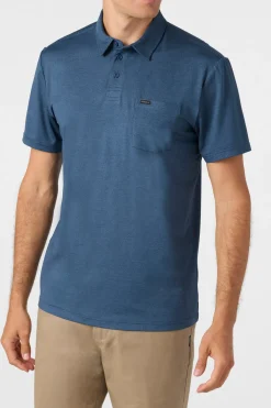 Shirts & Flannels^O'Neill TRVLR Upf Polo Standard Fit Polo - | navy heather