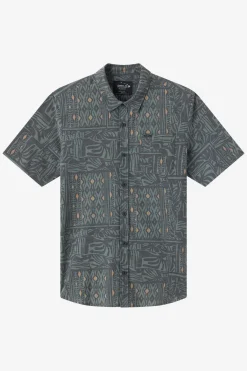 New Arrivals|Trvlr Series^O'Neill TRVLR Upf Traverse Hawaii Shirt - | dark olive