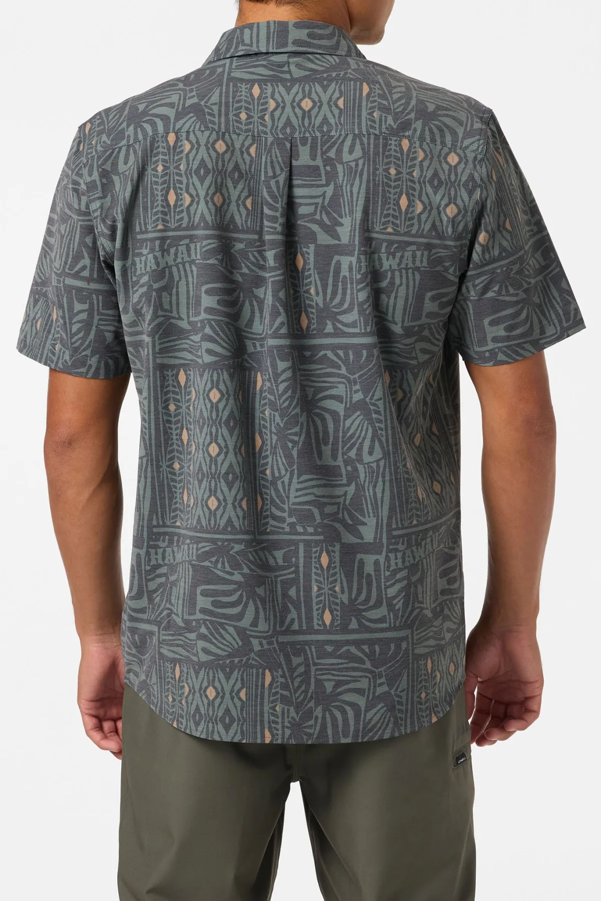 New Arrivals|Trvlr Series^O'Neill TRVLR Upf Traverse Hawaii Shirt - | dark olive