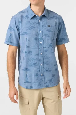 Shirts & Flannels^O'Neill TRVLR Upf Traverse Relaxed Relaxed Fit Shirt - | blue mirage