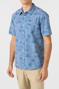 Shirts & Flannels^O'Neill TRVLR Upf Traverse Relaxed Relaxed Fit Shirt - | blue mirage