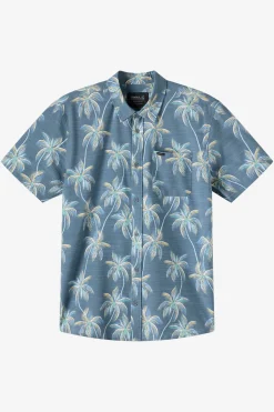 Trvlr Series|Shirts & Flannels^O'Neill TRVLR Upf Traverse Slub Standard Standard Fit Shirt - | dark slate