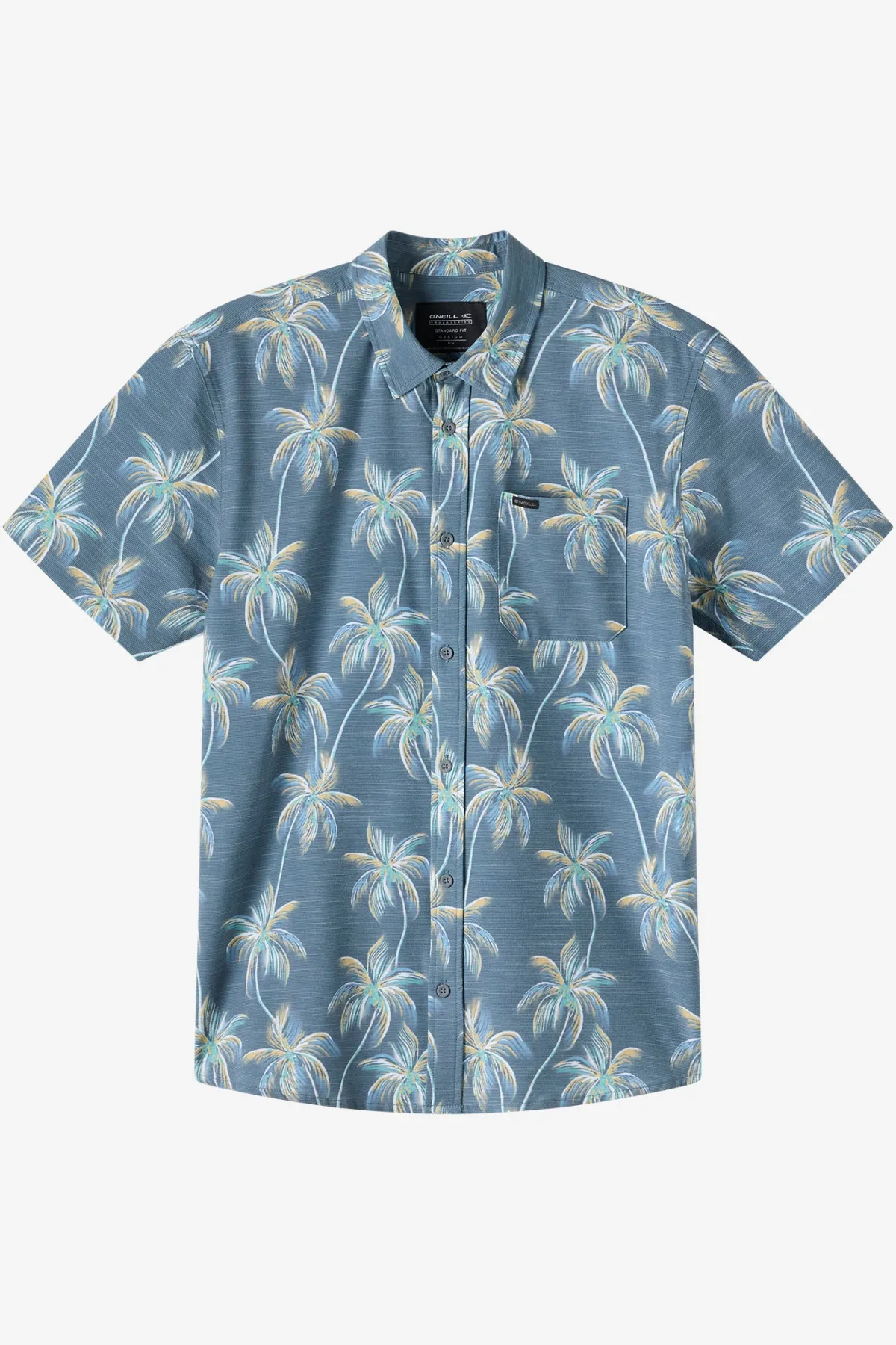 Trvlr Series|Shirts & Flannels^O'Neill TRVLR Upf Traverse Slub Standard Standard Fit Shirt - | dark slate