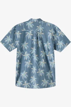 Trvlr Series|Shirts & Flannels^O'Neill TRVLR Upf Traverse Slub Standard Standard Fit Shirt - | dark slate