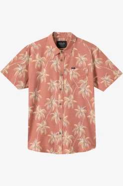 Trvlr Series|Shirts & Flannels^O'Neill TRVLR Upf Traverse Slub Standard Standard Fit Shirt - | baked clay